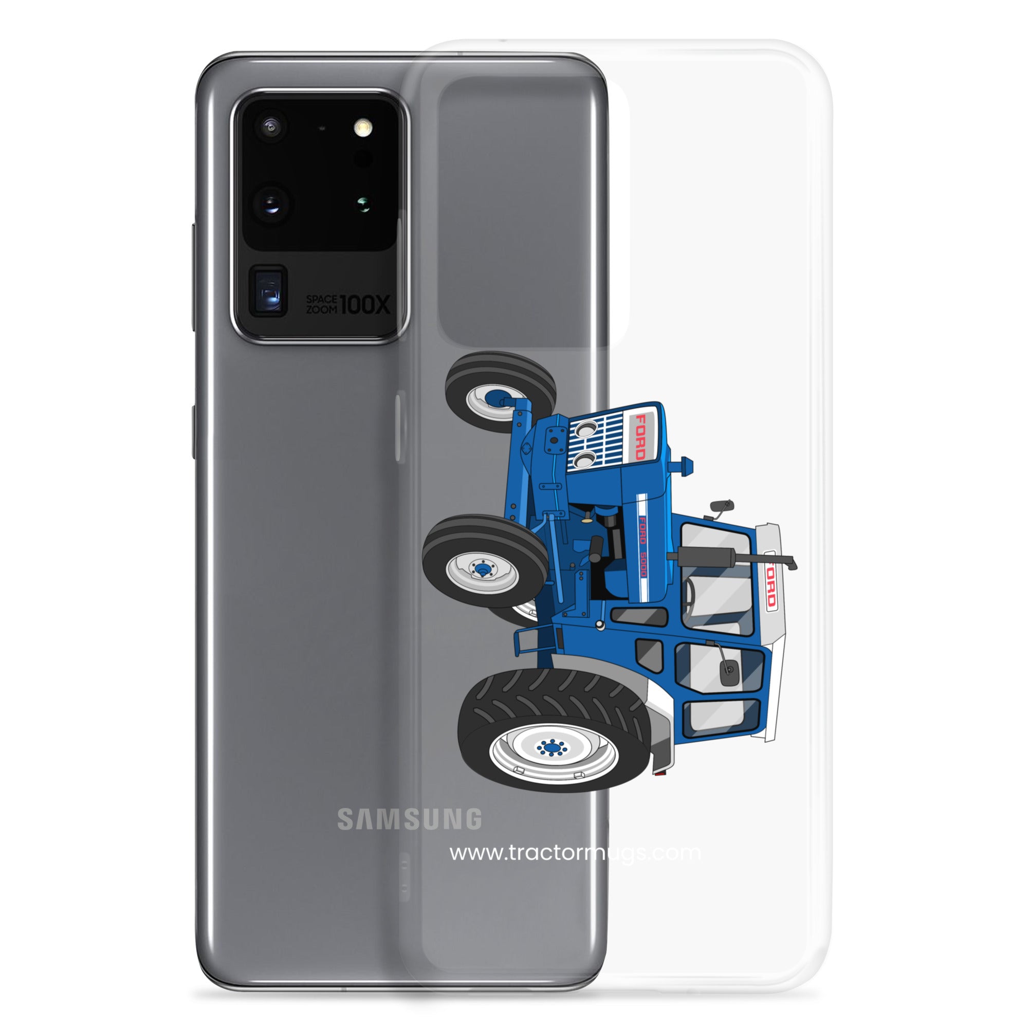 The Tractor Mugs Store Ford 5000  |  Clear Case for Samsung® Quality Farmers Merch