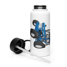 The Tractor Mugs Store Ford 5610  | Stainless steel water bottle with a straw lid Quality Farmers Merch