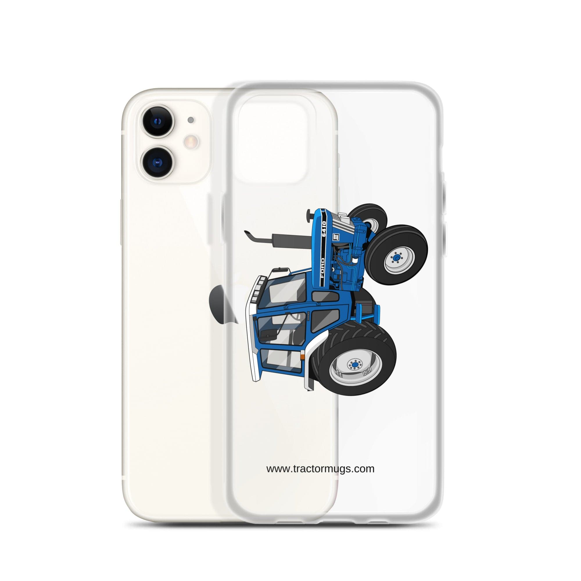 The Tractor Mugs Store Ford 6410 2WD | Clear Case for iPhone® Quality Farmers Merch