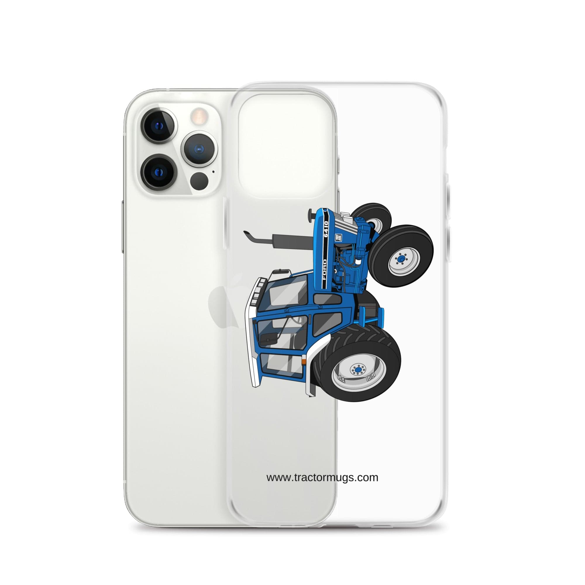 The Tractor Mugs Store Ford 6410 2WD | Clear Case for iPhone® Quality Farmers Merch