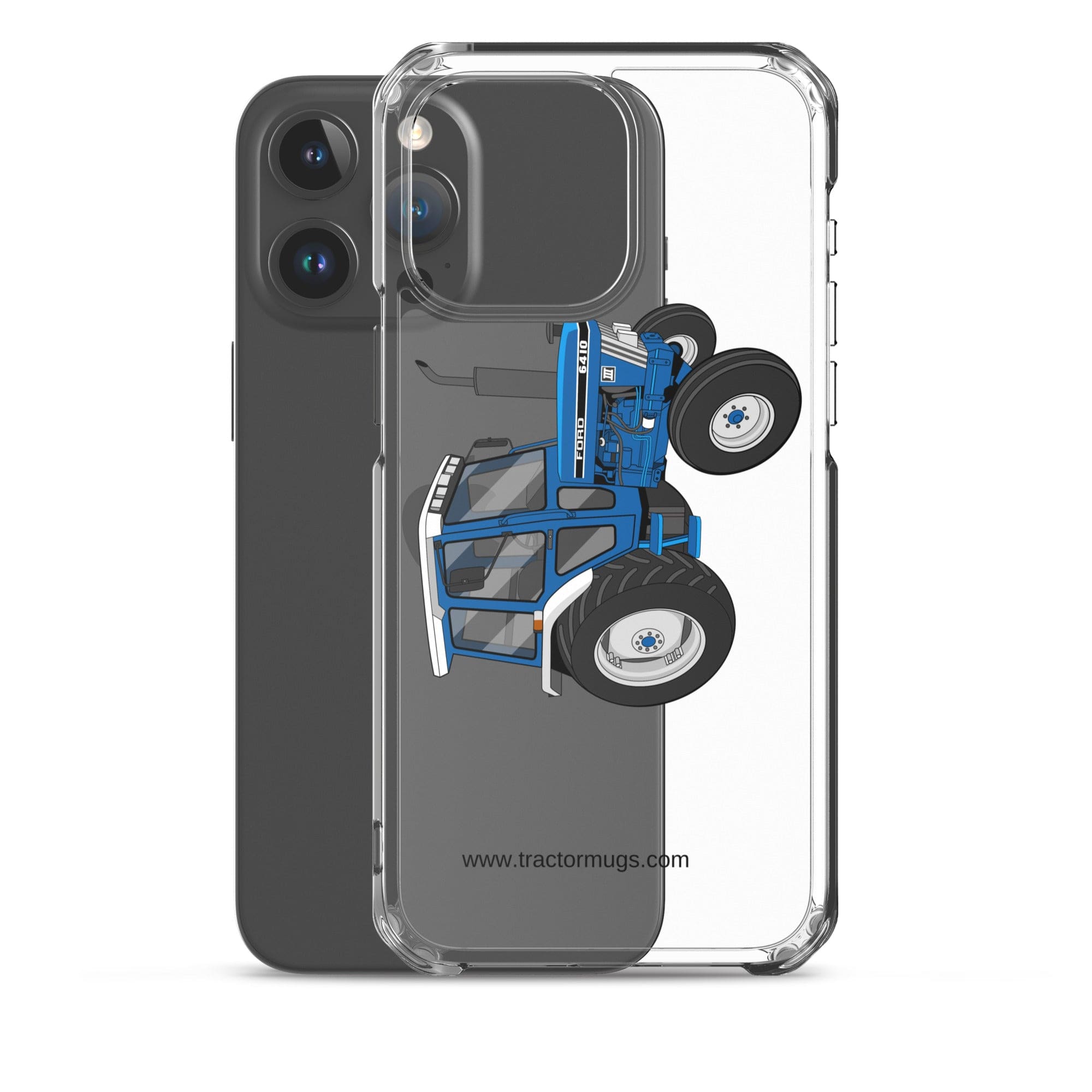 The Tractor Mugs Store Ford 6410 2WD | Clear Case for iPhone® Quality Farmers Merch