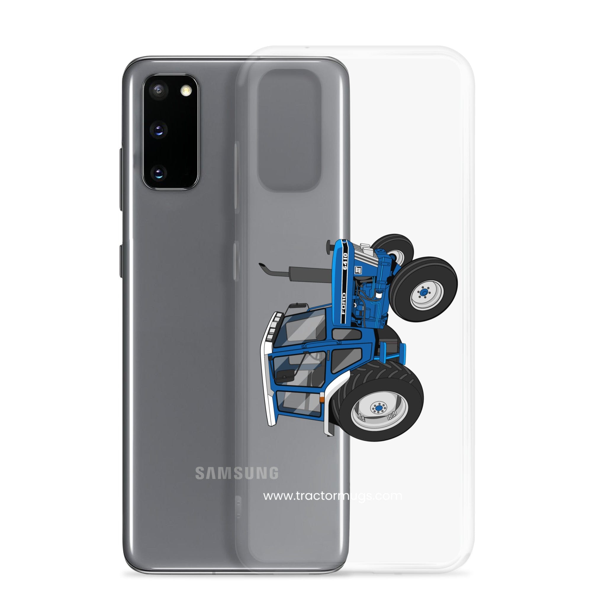 The Tractor Mugs Store Ford 6410 2WD | Clear Case for Samsung® Quality Farmers Merch