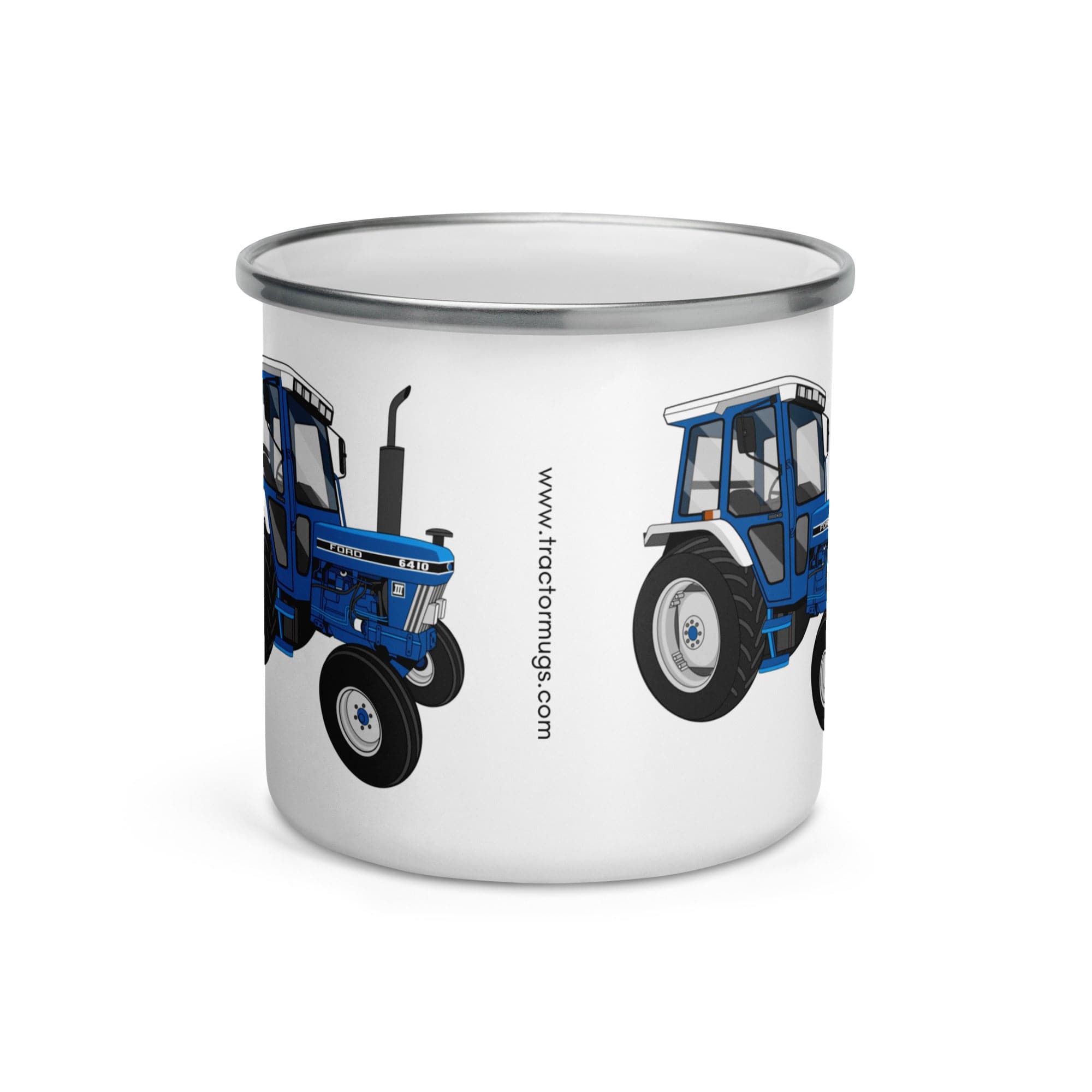 The Tractor Mugs Store Ford 6410 2WD | Enamel Mug Quality Farmers Merch