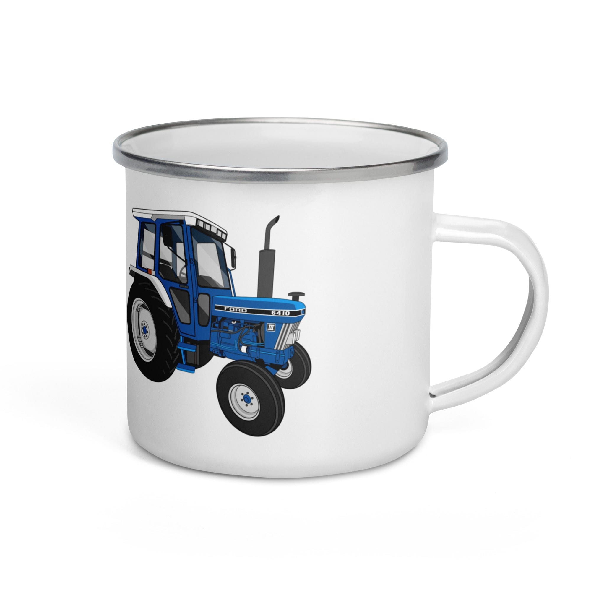 The Tractor Mugs Store Ford 6410 2WD | Enamel Mug Quality Farmers Merch