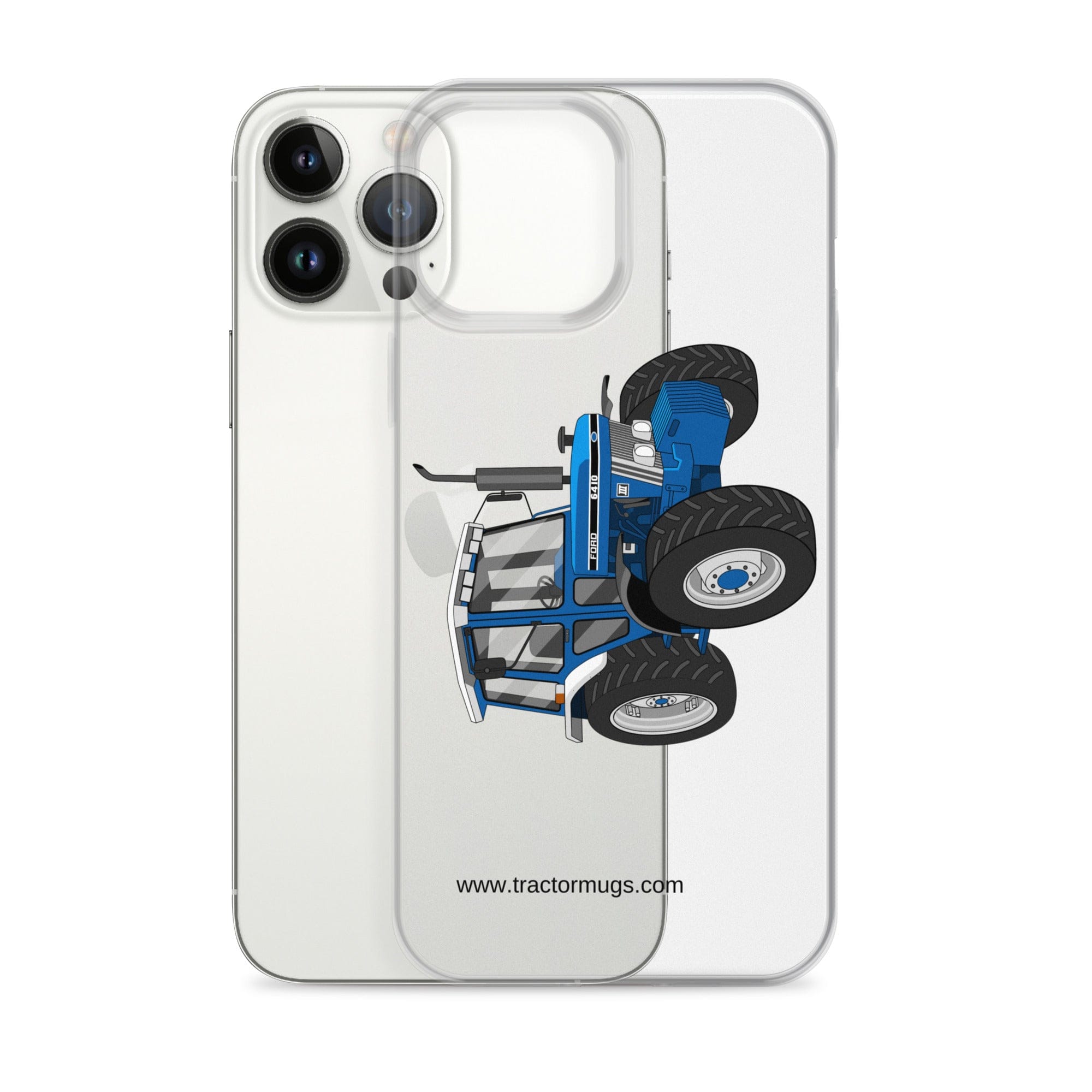 The Tractor Mugs Store Ford 6410 4WD | Clear Case for iPhone® Quality Farmers Merch