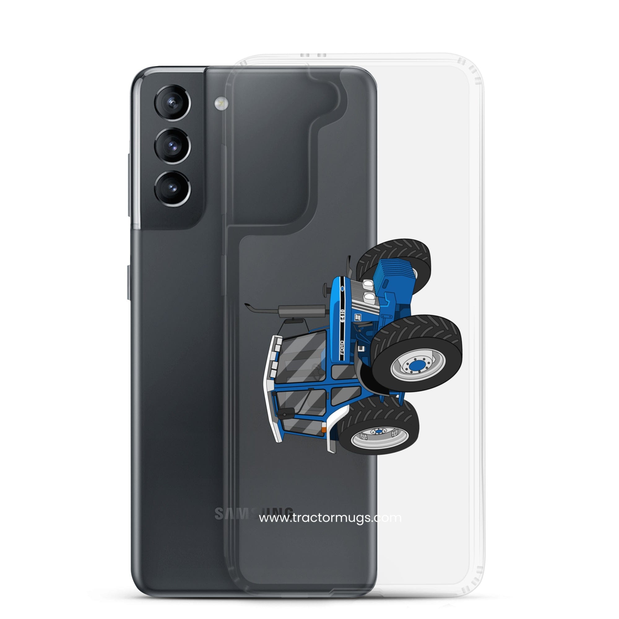 The Tractor Mugs Store Ford 6410 4WD | Clear Case for Samsung® Quality Farmers Merch