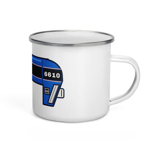 The Tractor Mugs Store FORD 6610 Bonnet Series | Enamel Mug Quality Farmers Merch