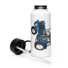 The Tractor Mugs Store Ford 6640 2WD   | Stainless steel water bottle with a straw lid Quality Farmers Merch