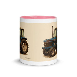 The Tractor Mugs Store Ford 6640 Oil-Painting | Mug with Color Inside Quality Farmers Merch