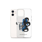 The Tractor Mugs Store Ford 6640 SE 4WD  | Clear Case for iPhone® Quality Farmers Merch