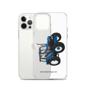 The Tractor Mugs Store Ford 6640 SE 4WD  | Clear Case for iPhone® Quality Farmers Merch