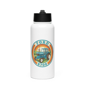 The Tractor Mugs Store Ford 6700 | Stainless Steel Water Bottle Quality Farmers Merch