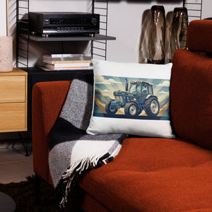 The Tractor Mugs Store Ford 6810 2WD | Art Deco Pillow Case Quality Farmers Merch