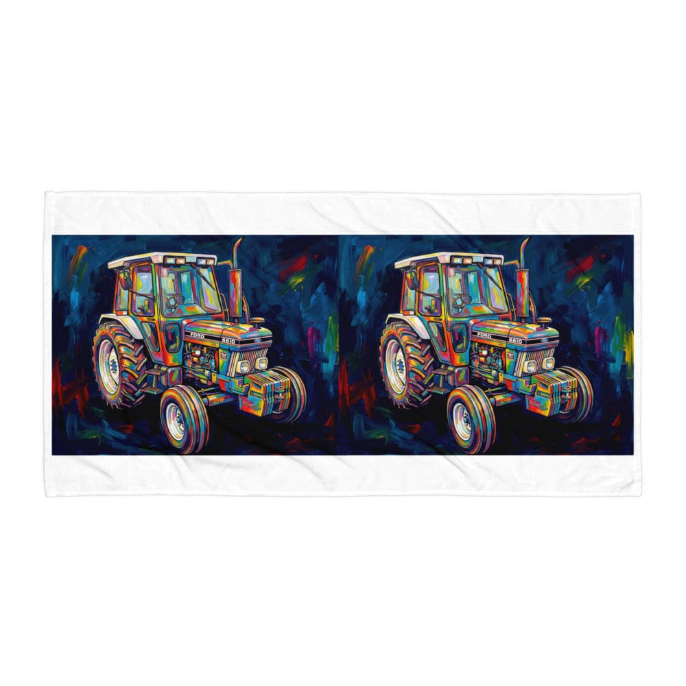 The Tractor Mugs Store Ford 6810 2WD | Splash Art Towel Quality Farmers Merch