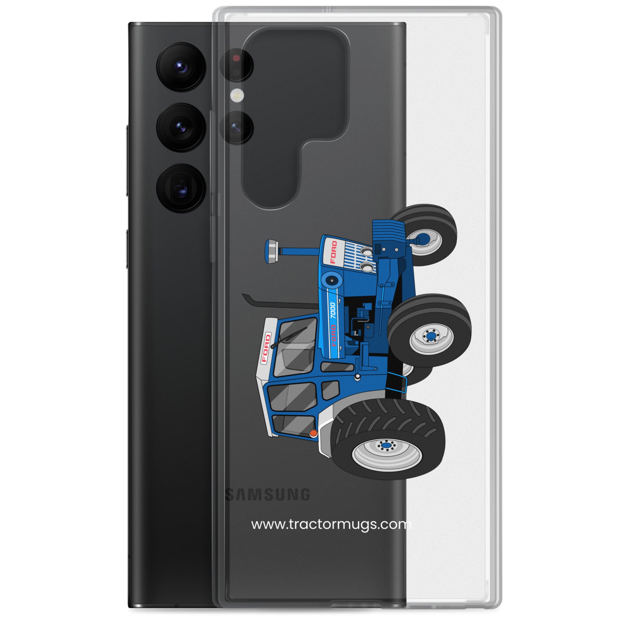 The Tractor Mugs Store Ford 7000 | Clear Case for Samsung® Quality Farmers Merch