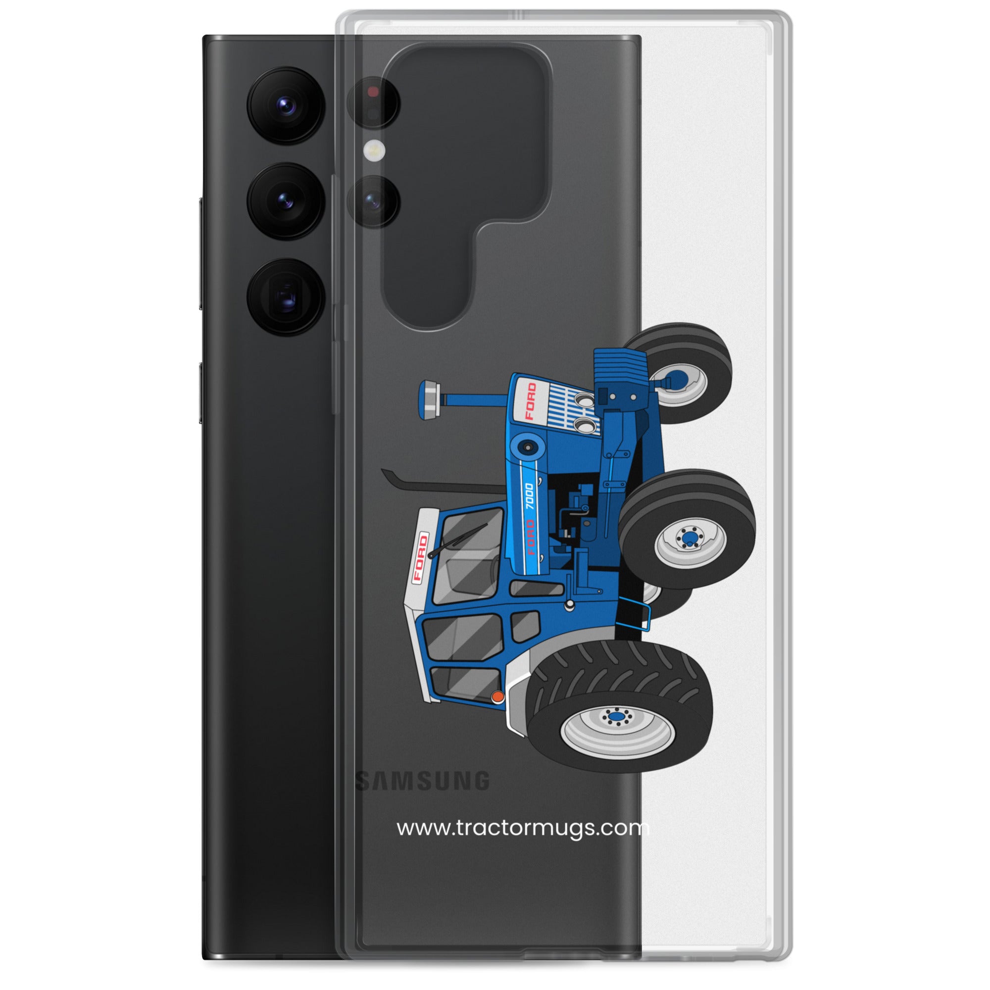 The Tractor Mugs Store Ford 7000  |  Clear Case for Samsung® Quality Farmers Merch