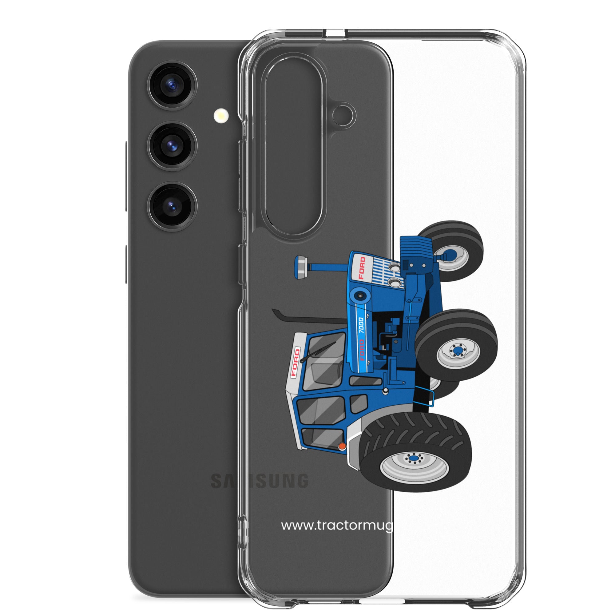 The Tractor Mugs Store Ford 7000  |  Clear Case for Samsung® Quality Farmers Merch