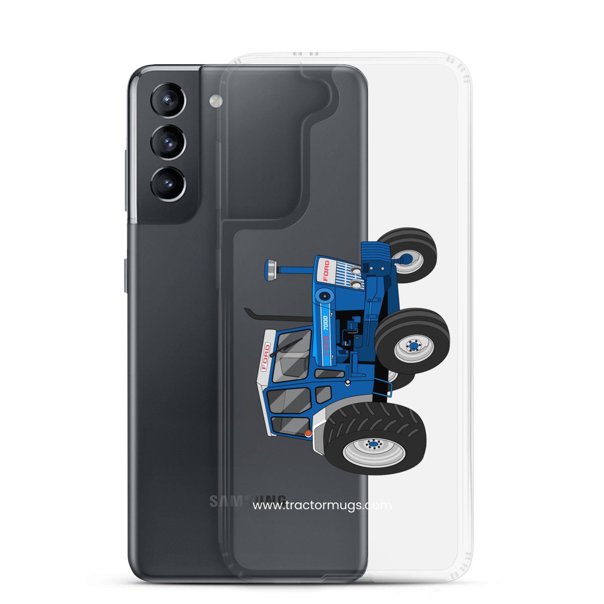 The Tractor Mugs Store Ford 7000  |  Clear Case for Samsung® Quality Farmers Merch