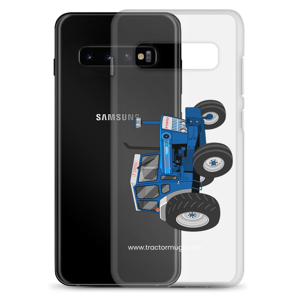 The Tractor Mugs Store Ford 7000  |  Clear Case for Samsung® Quality Farmers Merch