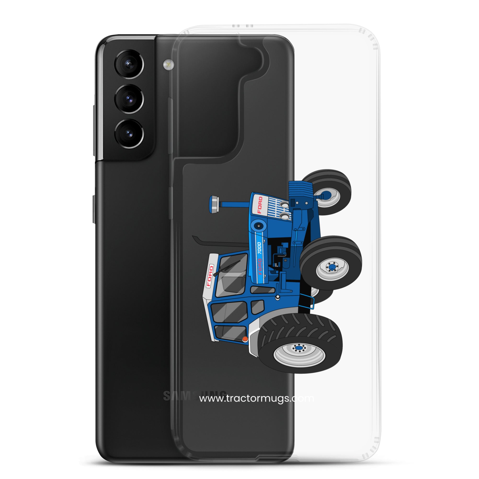 The Tractor Mugs Store Ford 7000  |  Clear Case for Samsung® Quality Farmers Merch