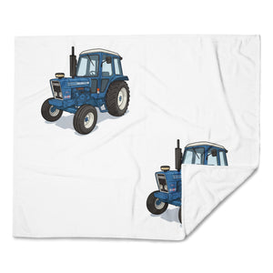 The Tractor Mugs Store Ford 7600 | Throw Blanket Quality Farmers Merch
