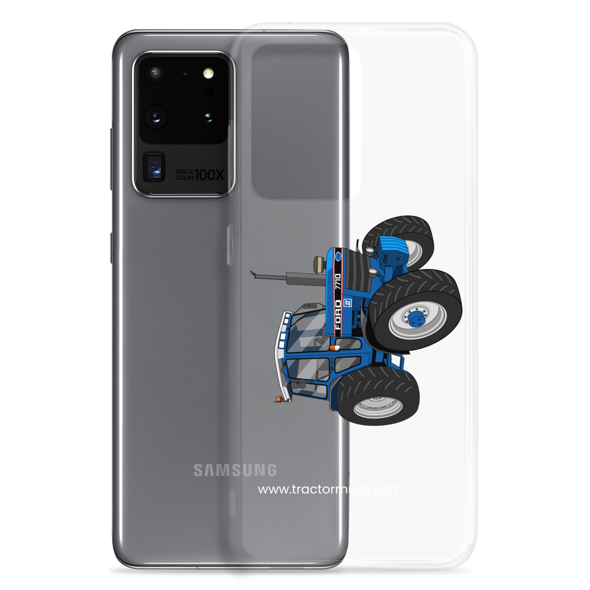 The Tractor Mugs Store Ford 7710 | Clear Case for Samsung® Quality Farmers Merch
