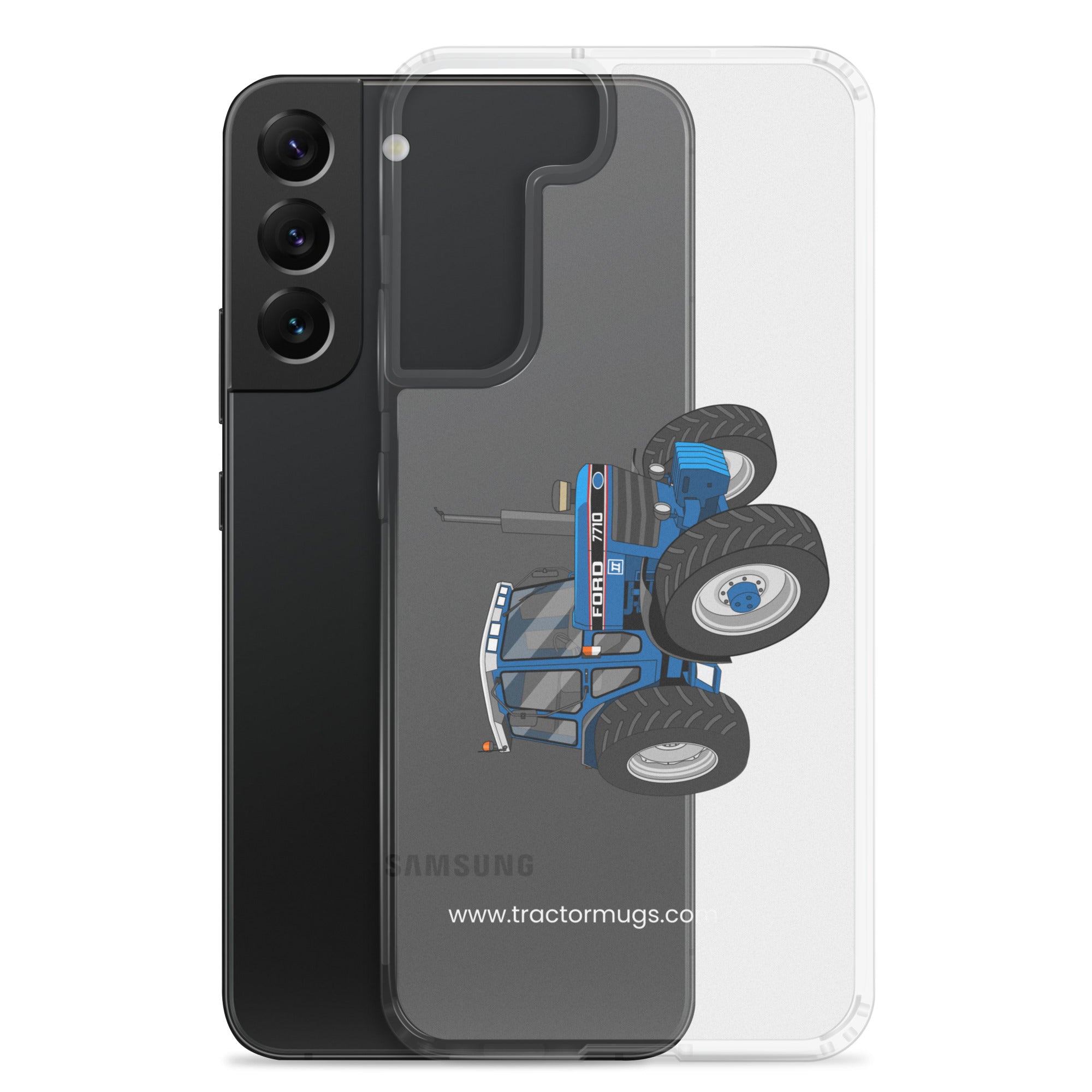 The Tractor Mugs Store Ford 7710 | Clear Case for Samsung® Quality Farmers Merch