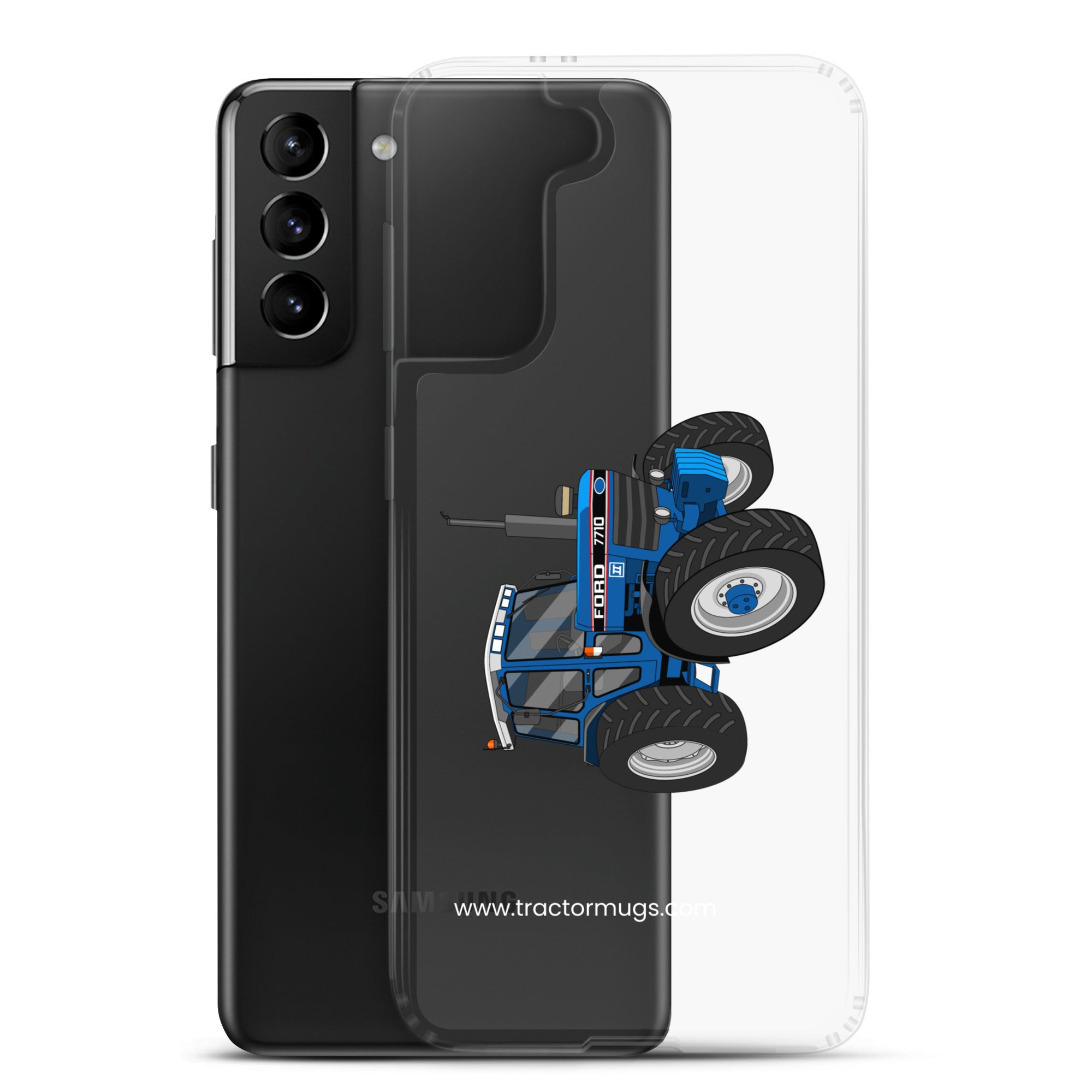 The Tractor Mugs Store Ford 7710 | Clear Case for Samsung® Quality Farmers Merch