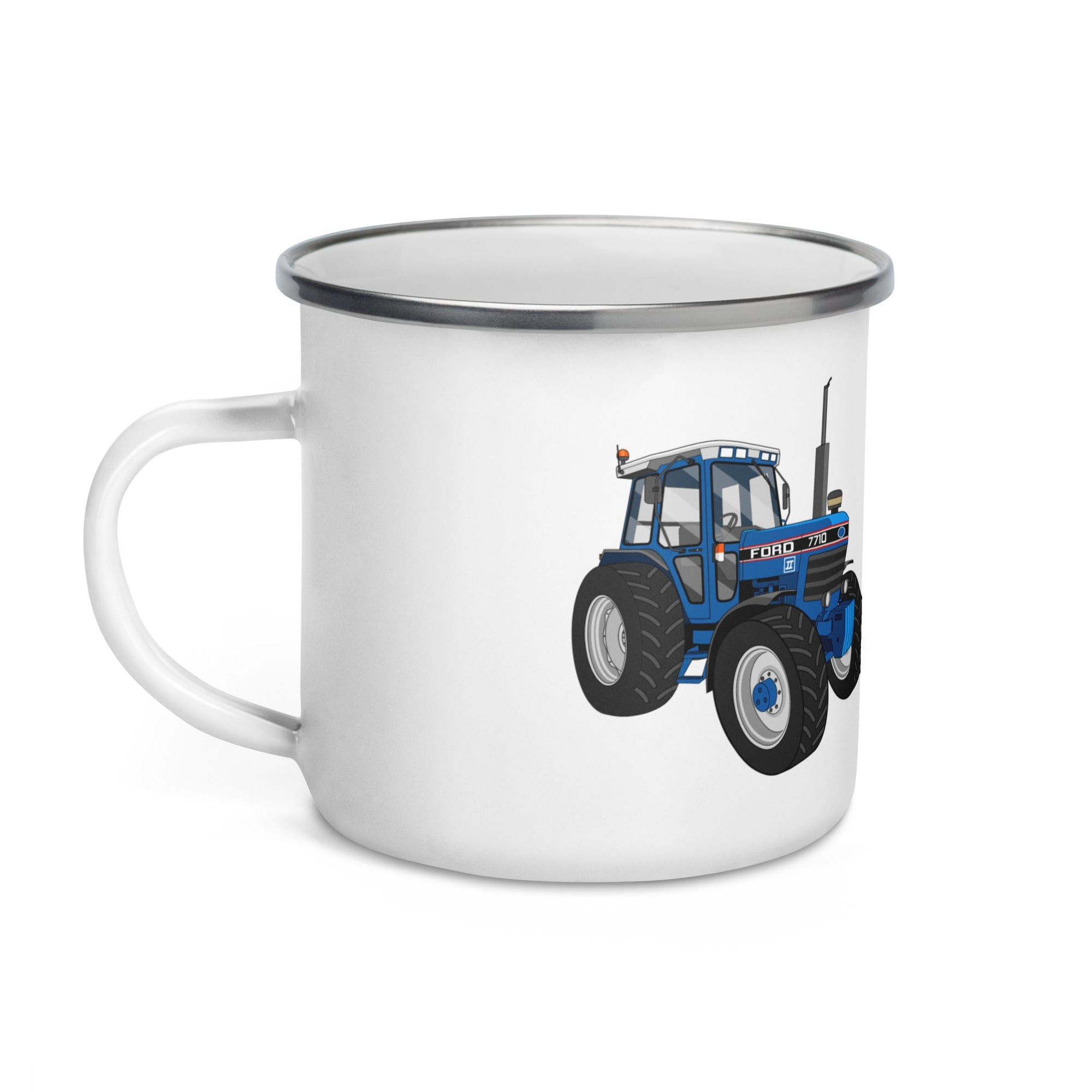 The Tractor Mugs Store Ford 7710 | Enamel Mug Quality Farmers Merch