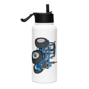 The Tractor Mugs Store Ford 7710 | Stainless Steel Water Bottle Quality Farmers Merch