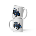 The Tractor Mugs Store Ford 7710 | White glossy mug Quality Farmers Merch