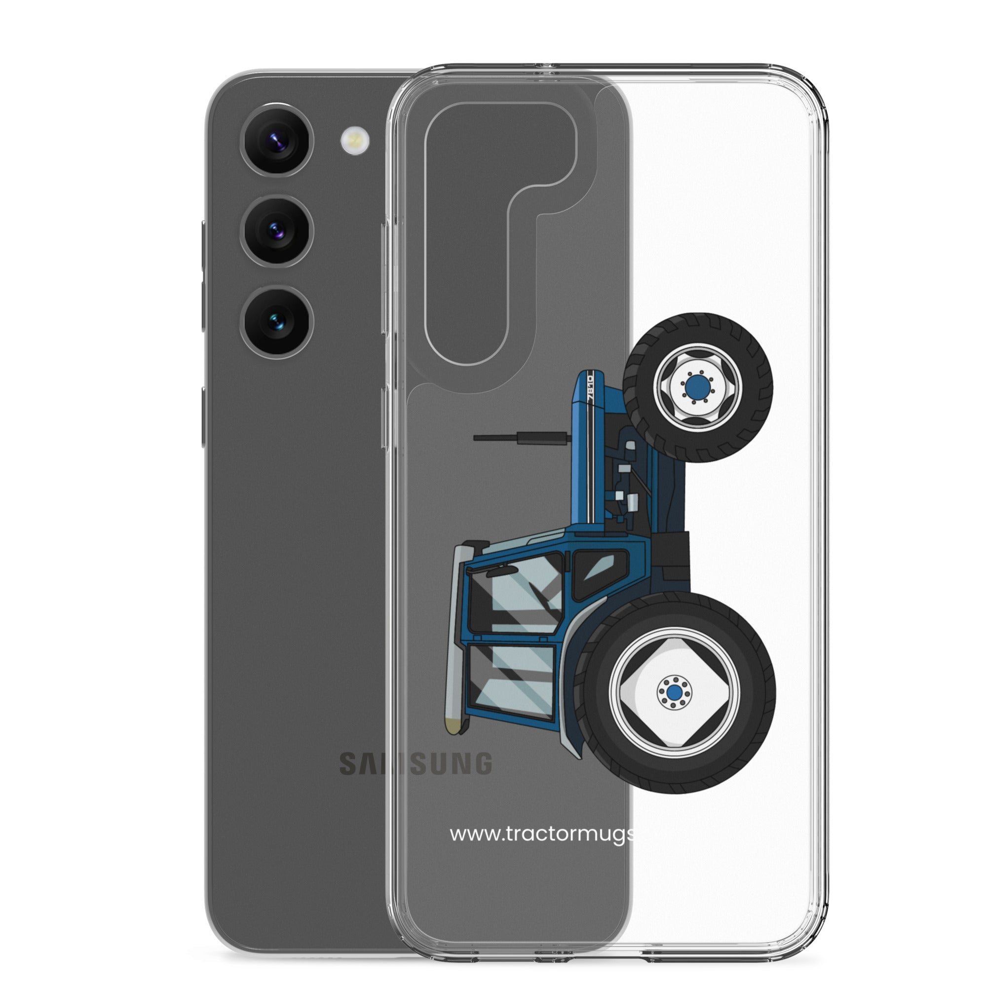 The Tractor Mugs Store Ford 7810  | Clear Case for Samsung® Quality Farmers Merch