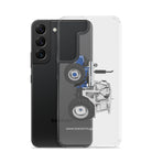 The Tractor Mugs Store Ford 7810 Jubilee Edition SilverTractor | Clear Case for Samsung® Quality Farmers Merch