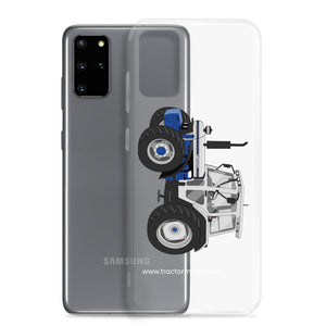 The Tractor Mugs Store Ford 7810 Jubilee Edition SilverTractor | Clear Case for Samsung® Quality Farmers Merch