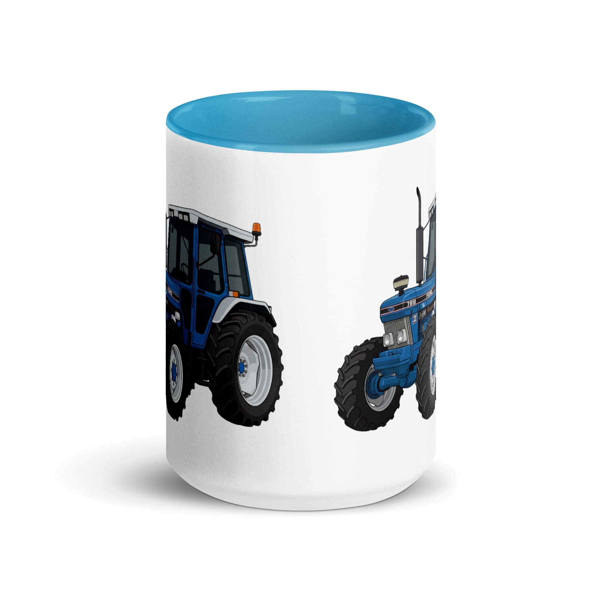 The Tractor Mugs Store Ford 7810 | Mug with Color Inside Quality Farmers Merch