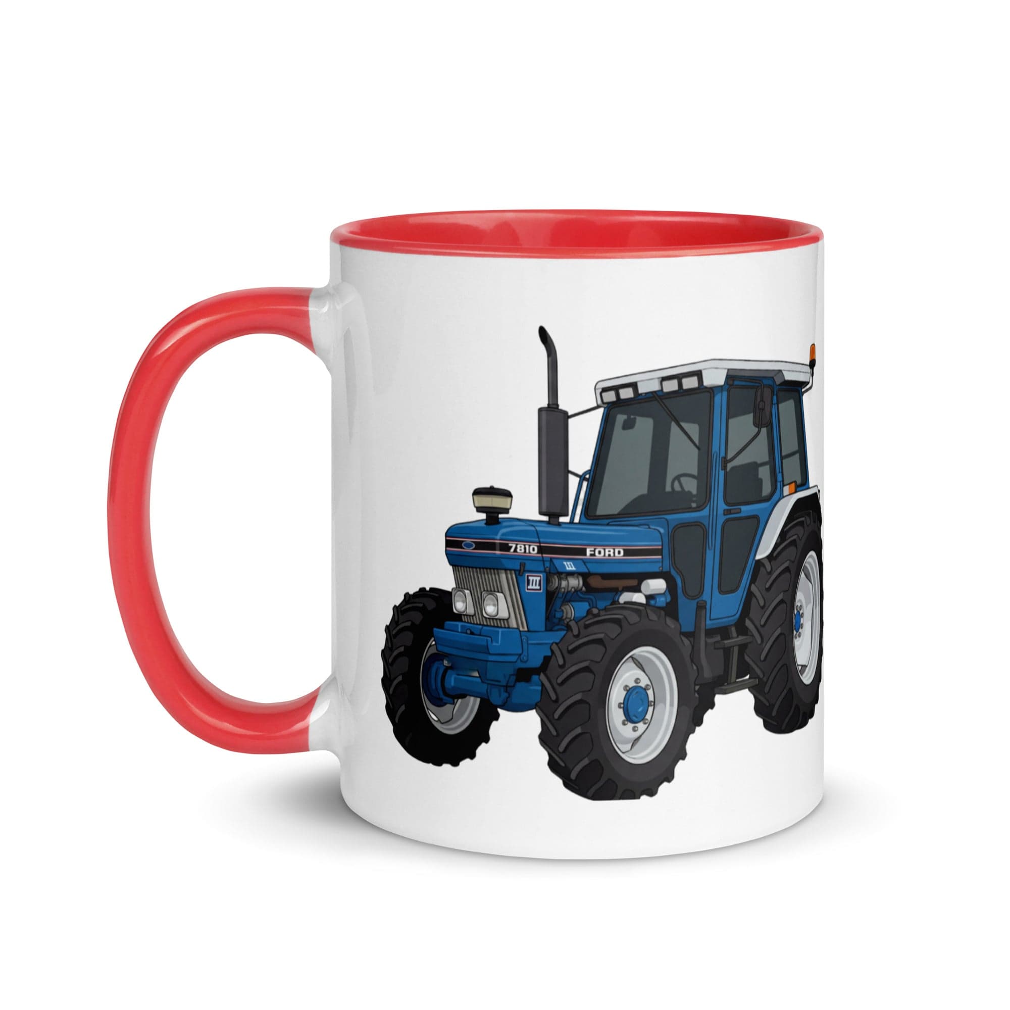 The Tractor Mugs Store Ford 7810 | Mug with Color Inside Quality Farmers Merch