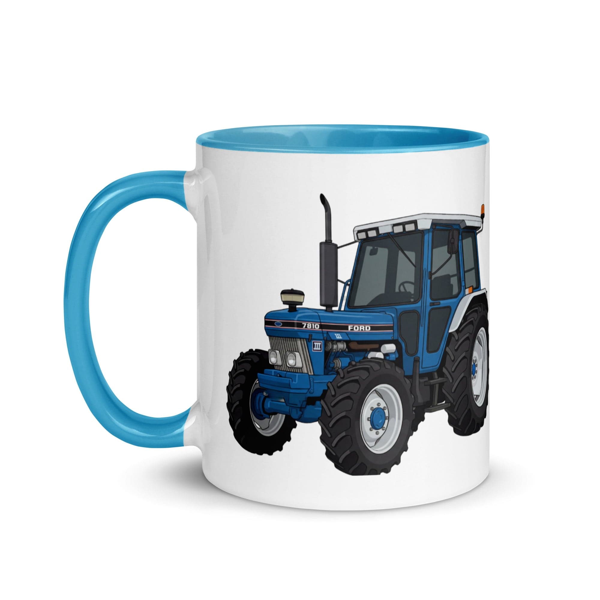 The Tractor Mugs Store Ford 7810 | Mug with Color Inside Quality Farmers Merch