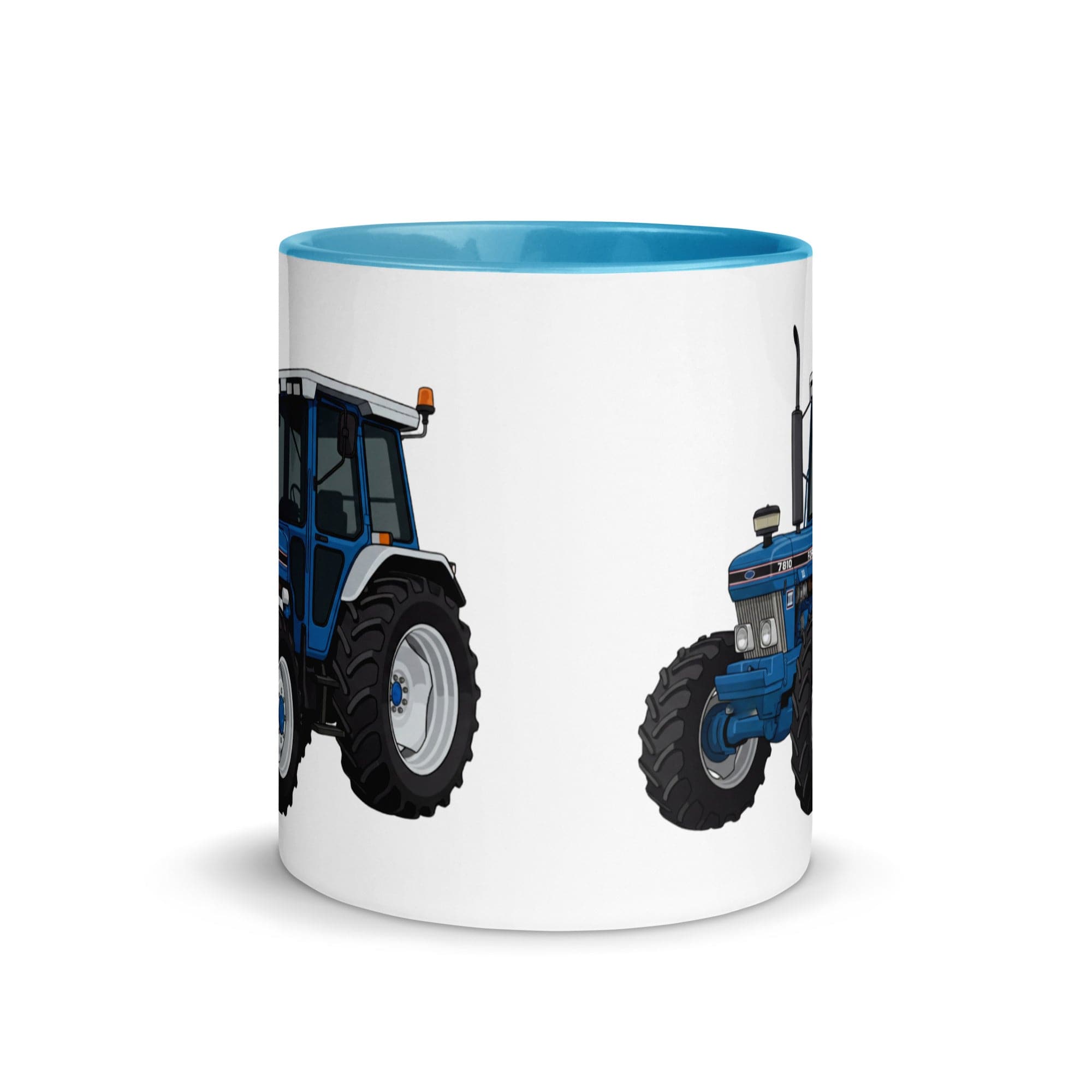 The Tractor Mugs Store Ford 7810 | Mug with Color Inside Quality Farmers Merch