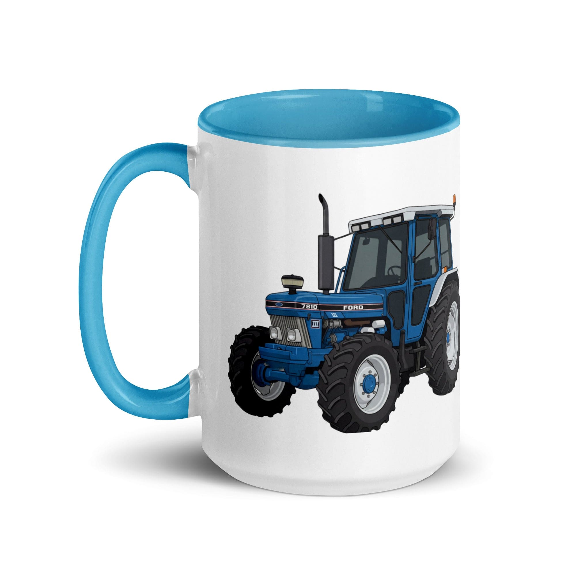 The Tractor Mugs Store Ford 7810 | Mug with Color Inside Quality Farmers Merch