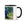 The Tractor Mugs Store Ford 7840 Splash Art | Mug with Color Inside Quality Farmers Merch