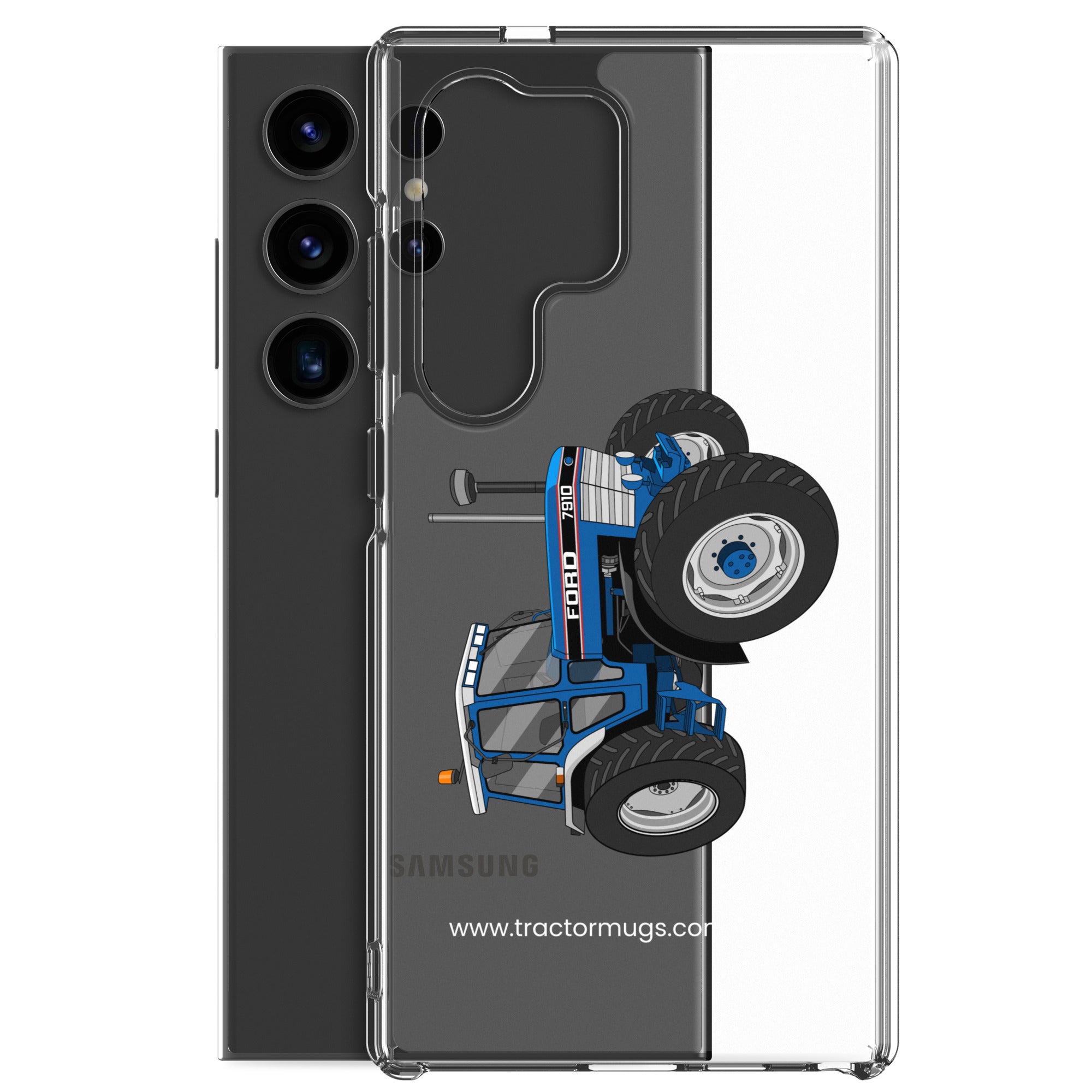 The Tractor Mugs Store Ford 7910 | Clear Case for Samsung® Quality Farmers Merch