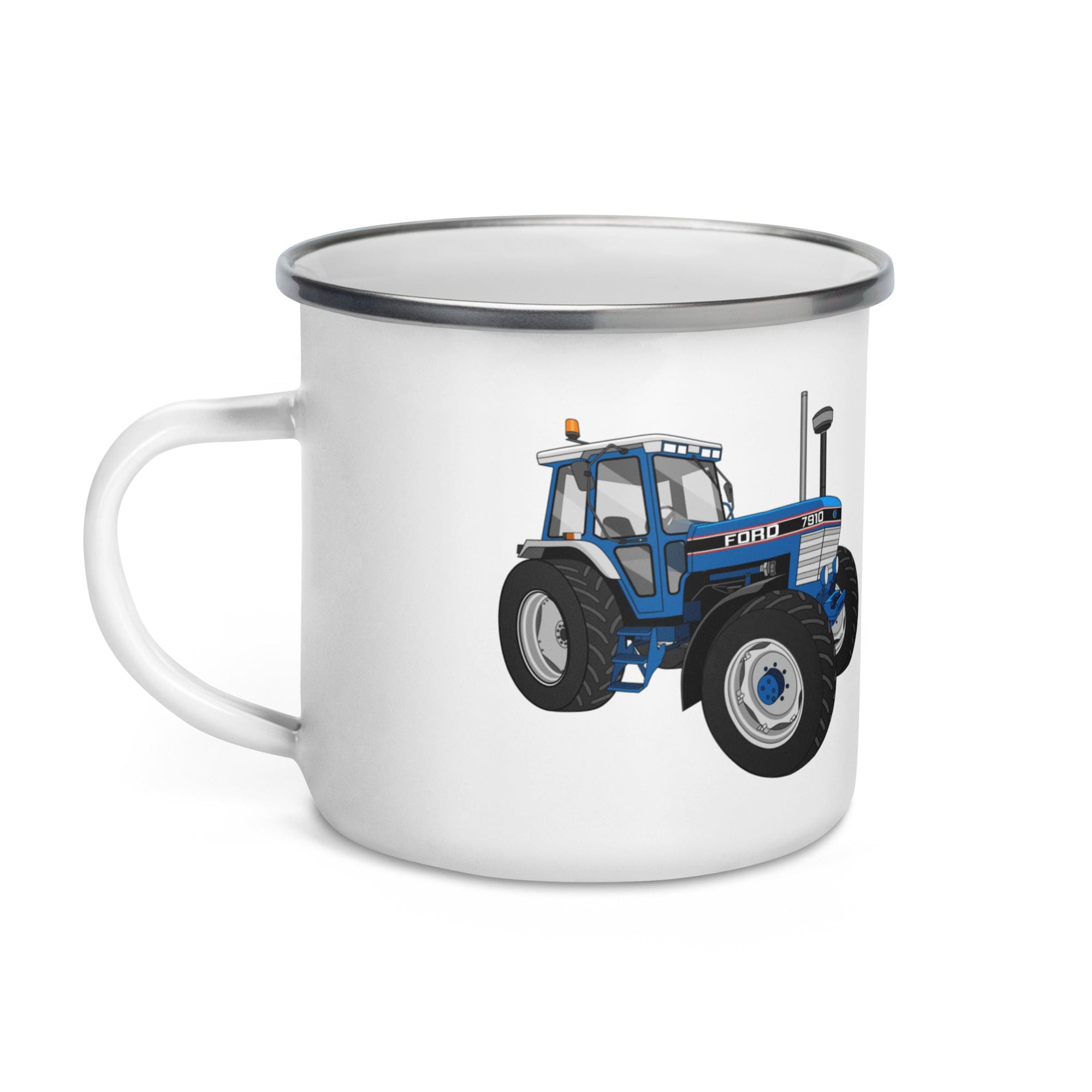 The Tractor Mugs Store Ford 7910 | Enamel Mug Quality Farmers Merch