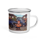 The Tractor Mugs Store Ford 7910 + Ranger Man | Enamel Mug Quality Farmers Merch