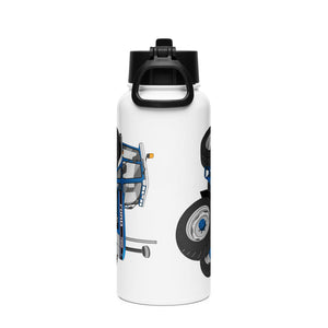 The Tractor Mugs Store Ford 7910 | Stainless Steel Water Bottle Quality Farmers Merch