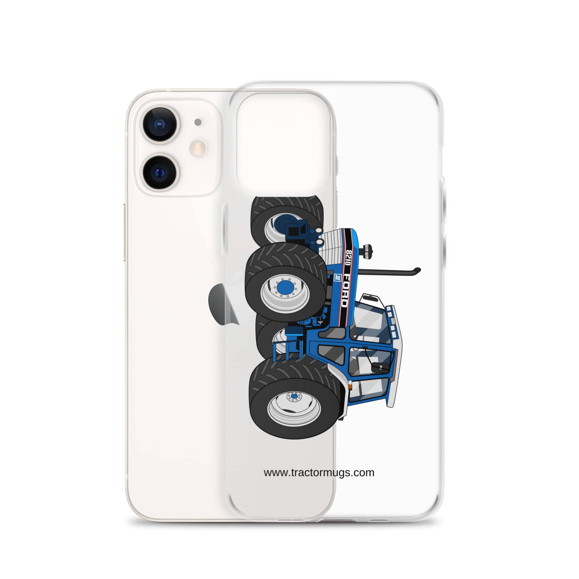 The Tractor Mugs Store Ford 8210 4WD | Clear Case for iPhone® Quality Farmers Merch