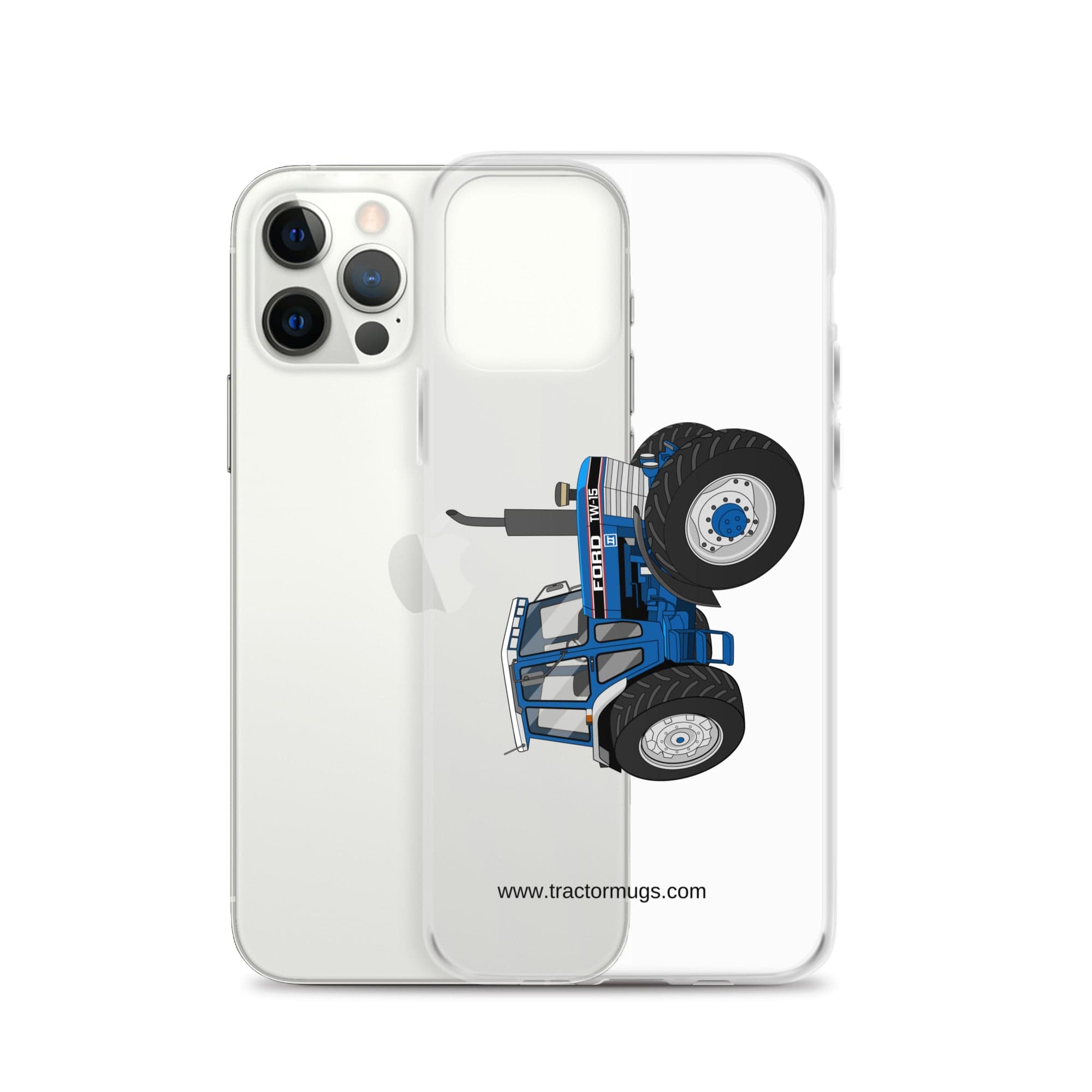 The Tractor Mugs Store Ford TW 15  | Clear Case for iPhone® Quality Farmers Merch