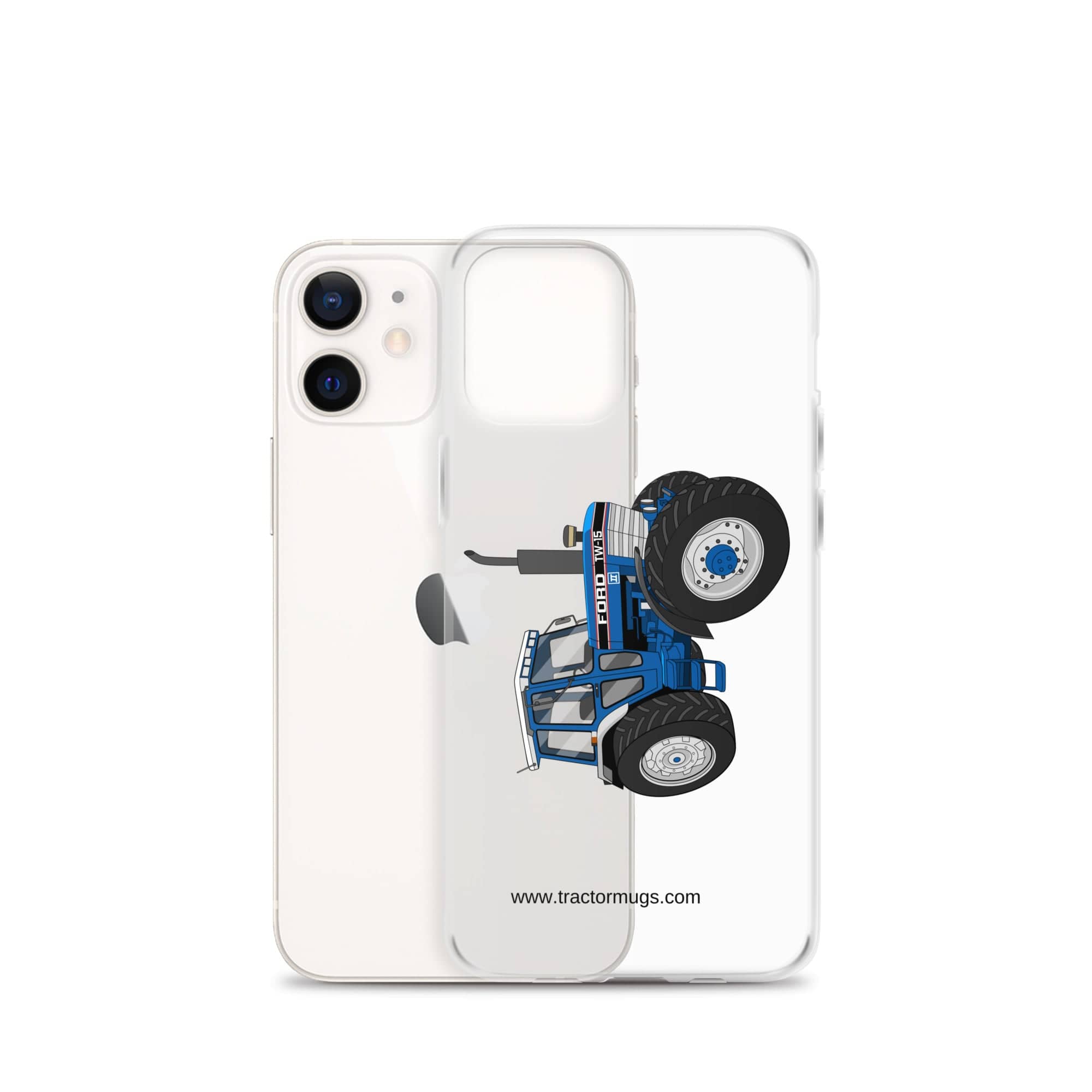 The Tractor Mugs Store Ford TW 15  | Clear Case for iPhone® Quality Farmers Merch