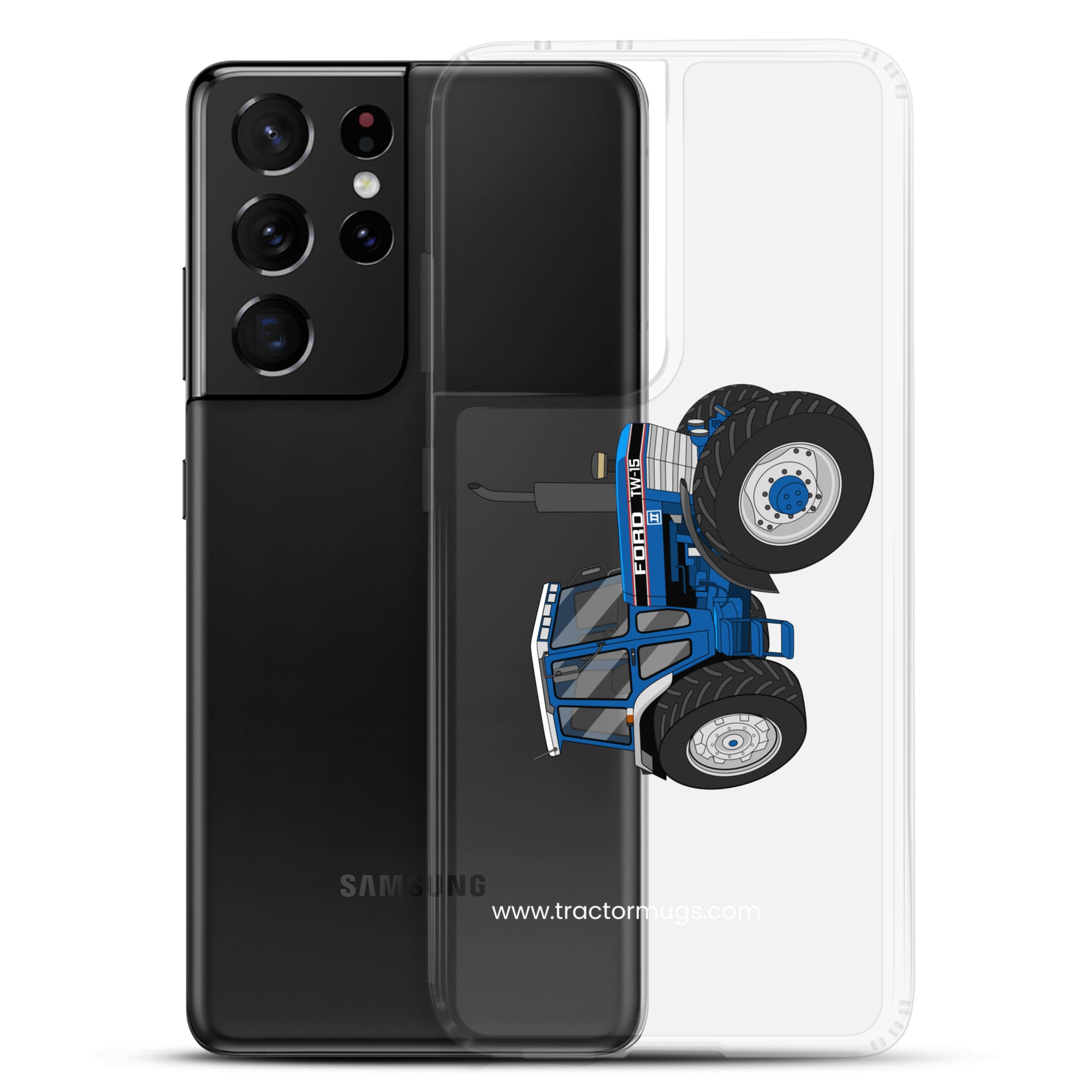 The Tractor Mugs Store Ford TW 15  | Clear Case for Samsung® Quality Farmers Merch