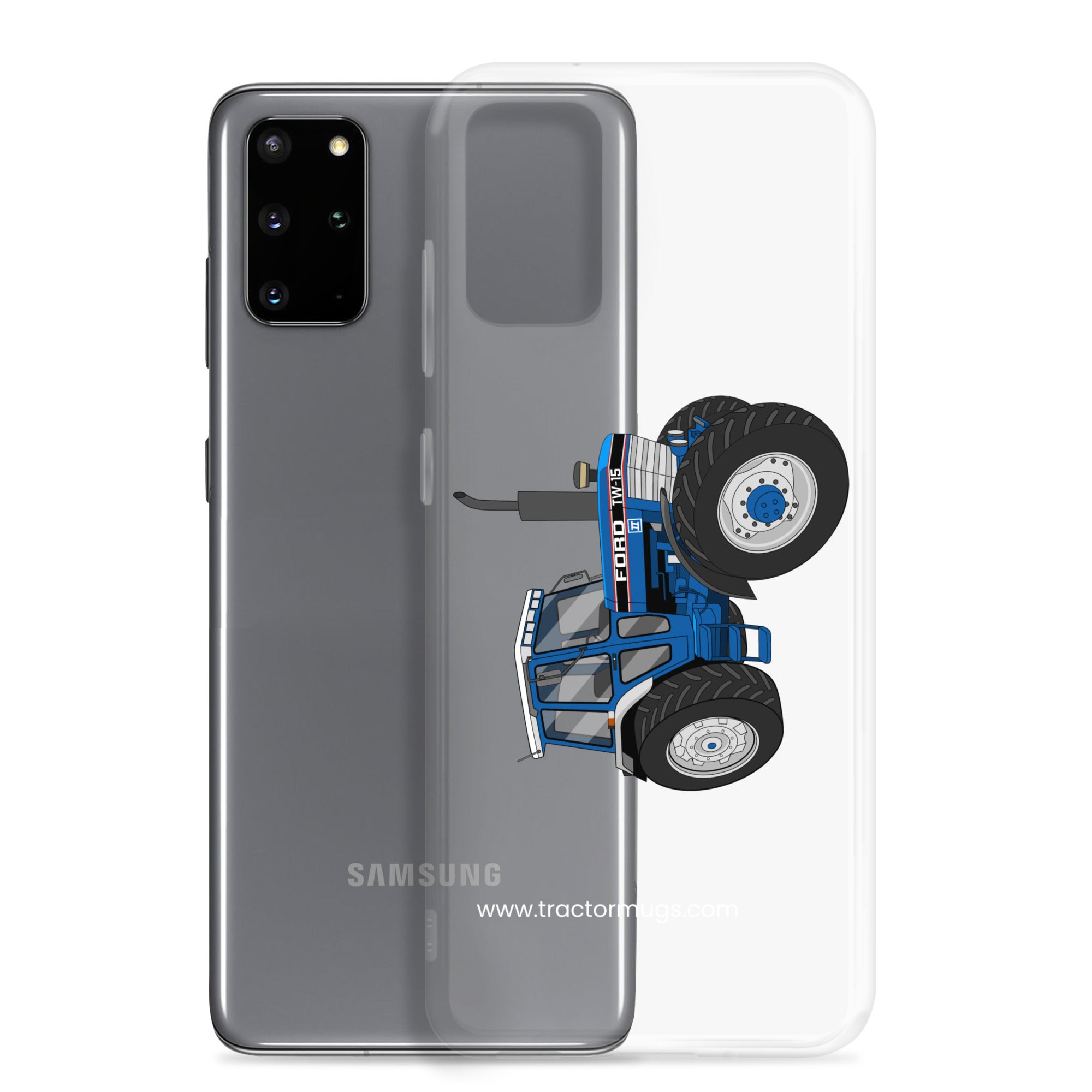 The Tractor Mugs Store Ford TW 15  | Clear Case for Samsung® Quality Farmers Merch