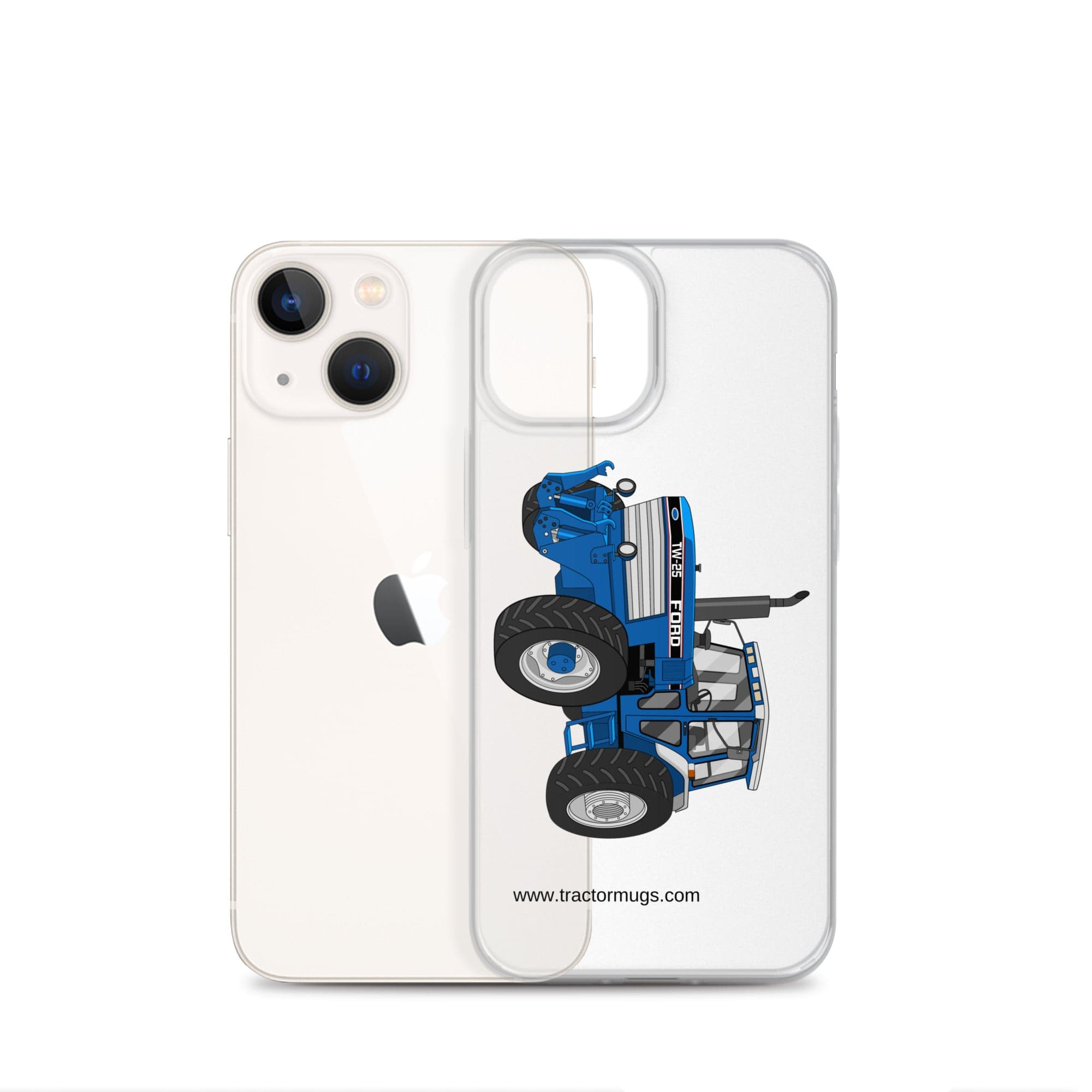 The Tractor Mugs Store Ford TW 25 |  Clear Case for iPhone® Quality Farmers Merch
